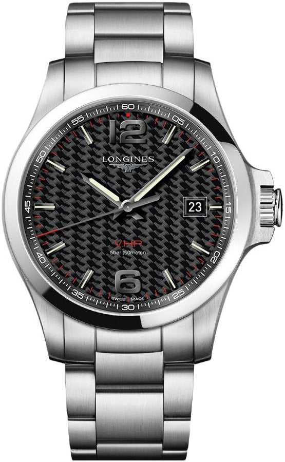 Longines Conquest V.H.P. Stainless Steel Men's Watch L3.726.4.66.6