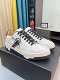 PHILIPP PLEIN White Black Accent Sneakers — hero