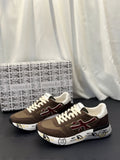 PREMIATA Graphic Sole Low-Top Sneakers — front